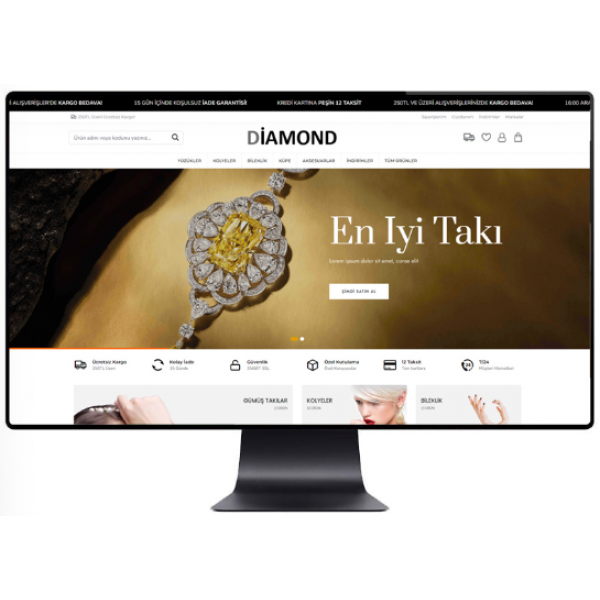 Diamond E-ticaret Teması